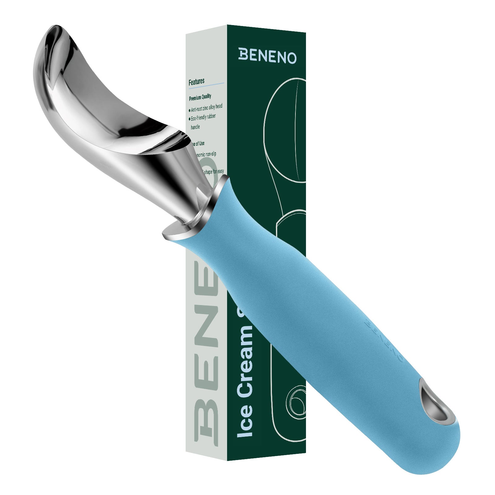Beneno Ice Cream Scoop Blue