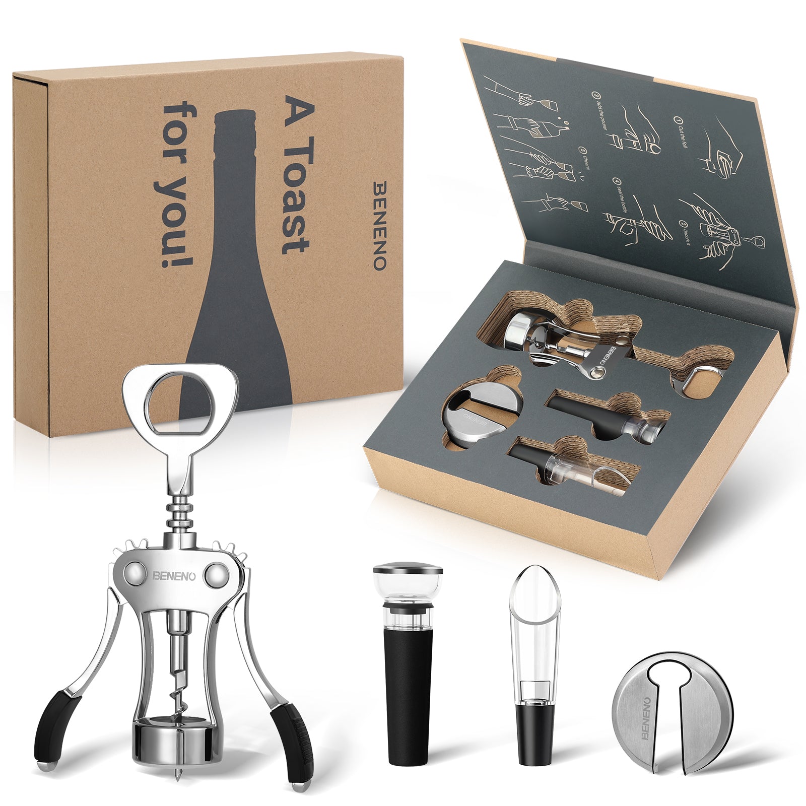 Beneno Wine Accessories Gift Boxes