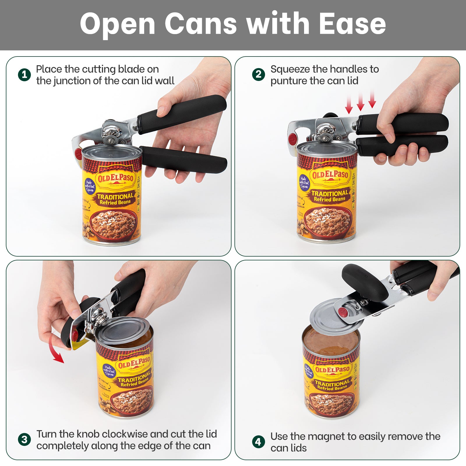 Beneno 2025 New Magnetic Can Opener