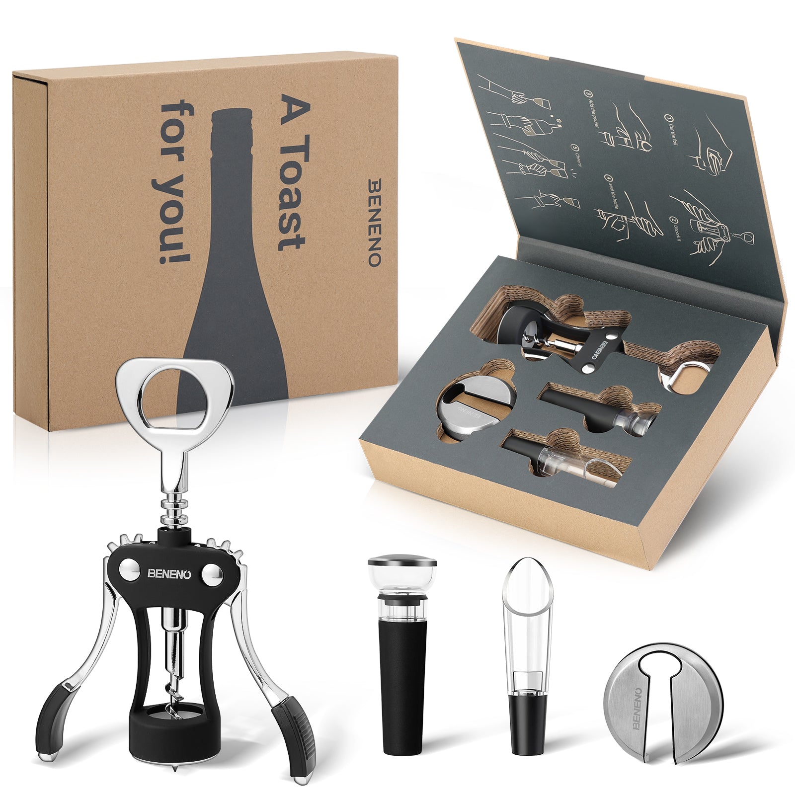 Beneno Wine Accessories Gift Boxes