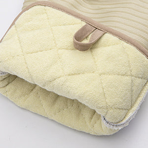 Beneno Cotton Oven Mitts with Silicone Grip – 2pcs