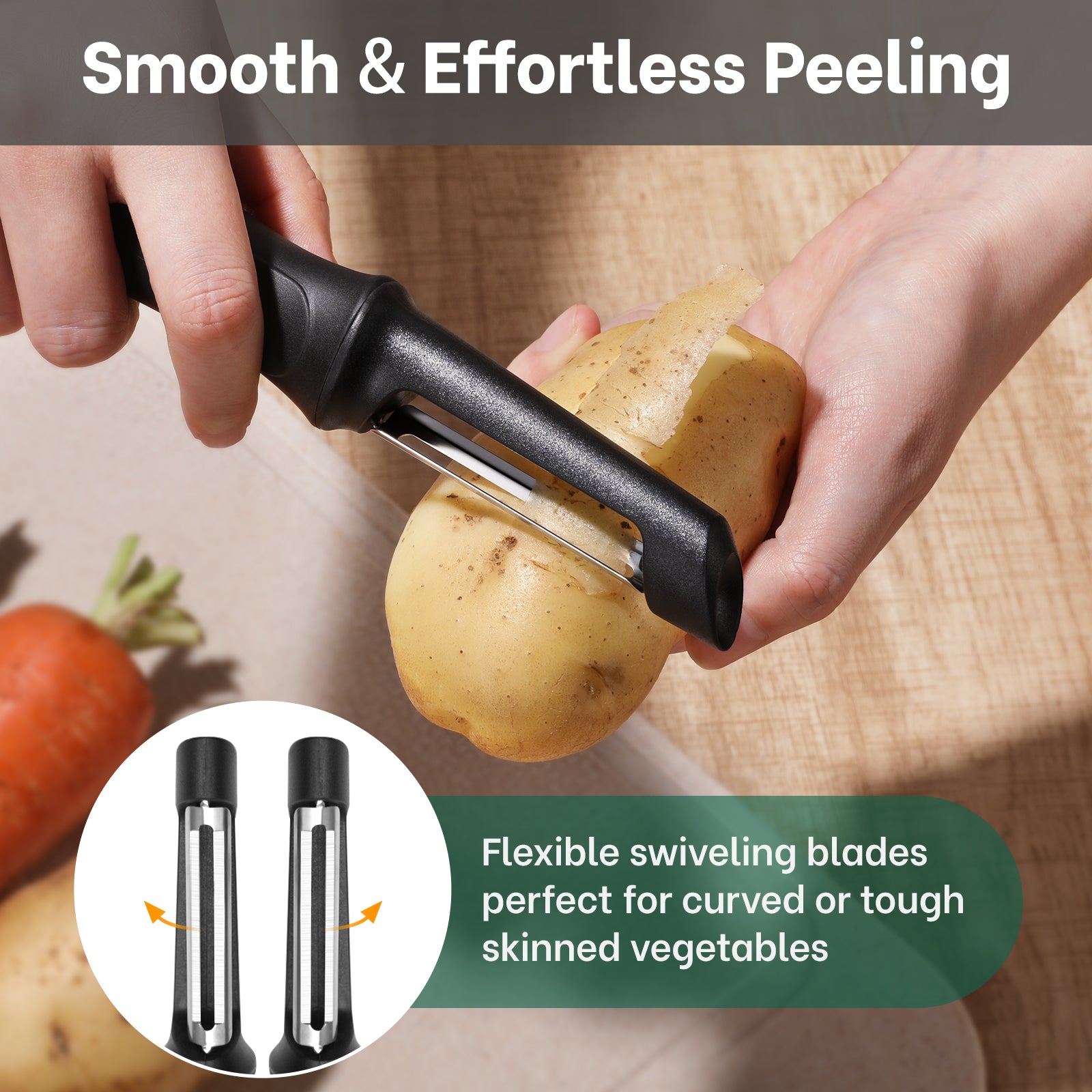 Beneno Swivel Vegetable Peeler