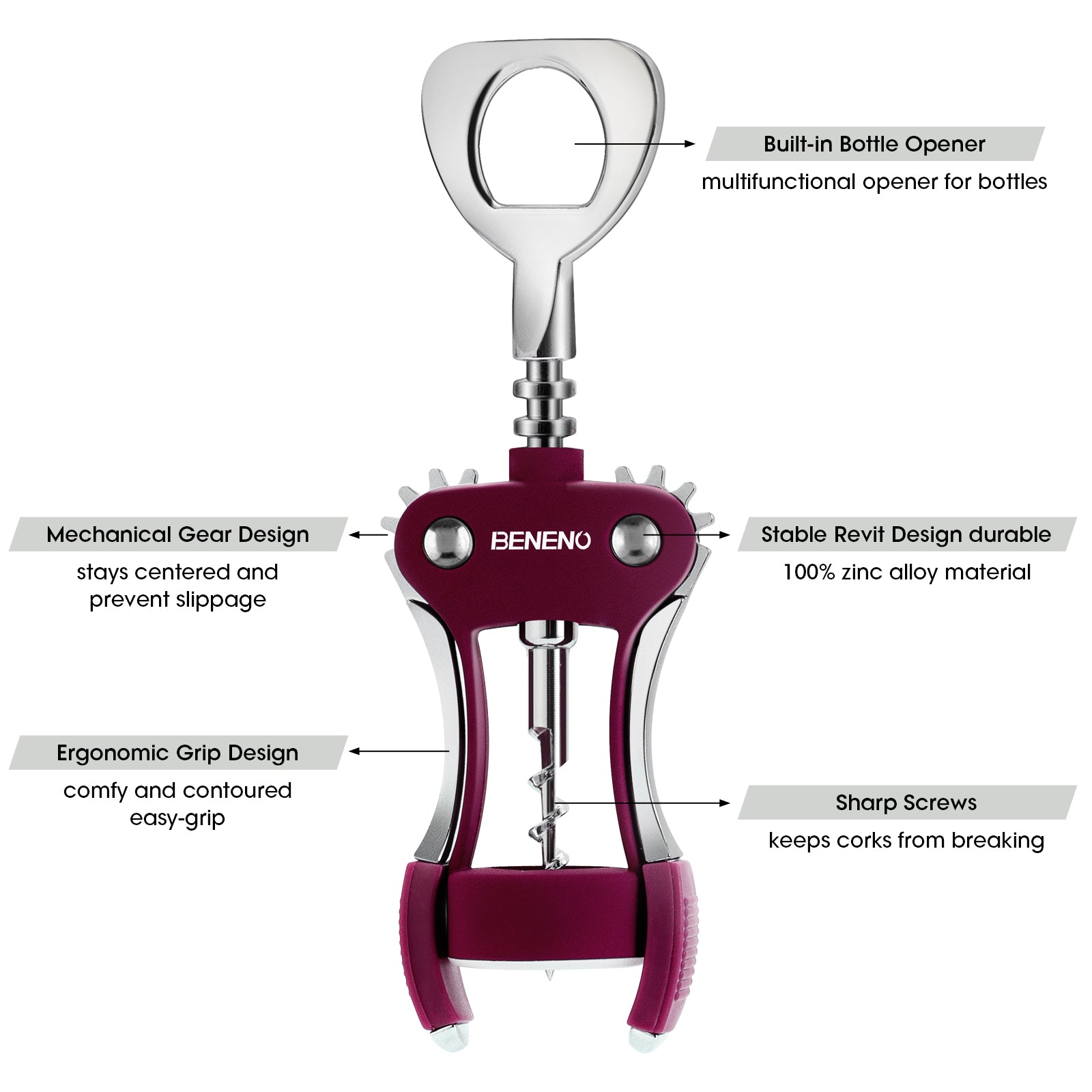 Beneno Premium Quality Wine Opener