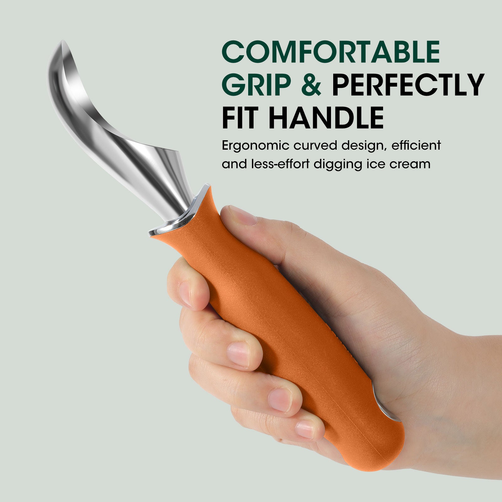 Beneno Ice Cream Scoop Orange