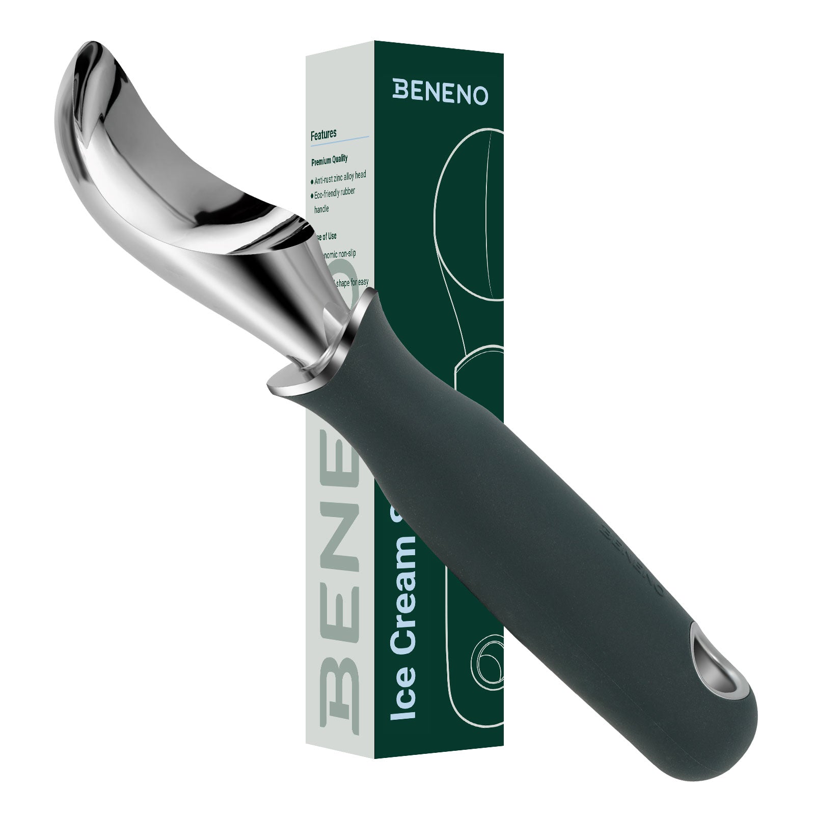 Beneno Ice Cream Scoop Green
