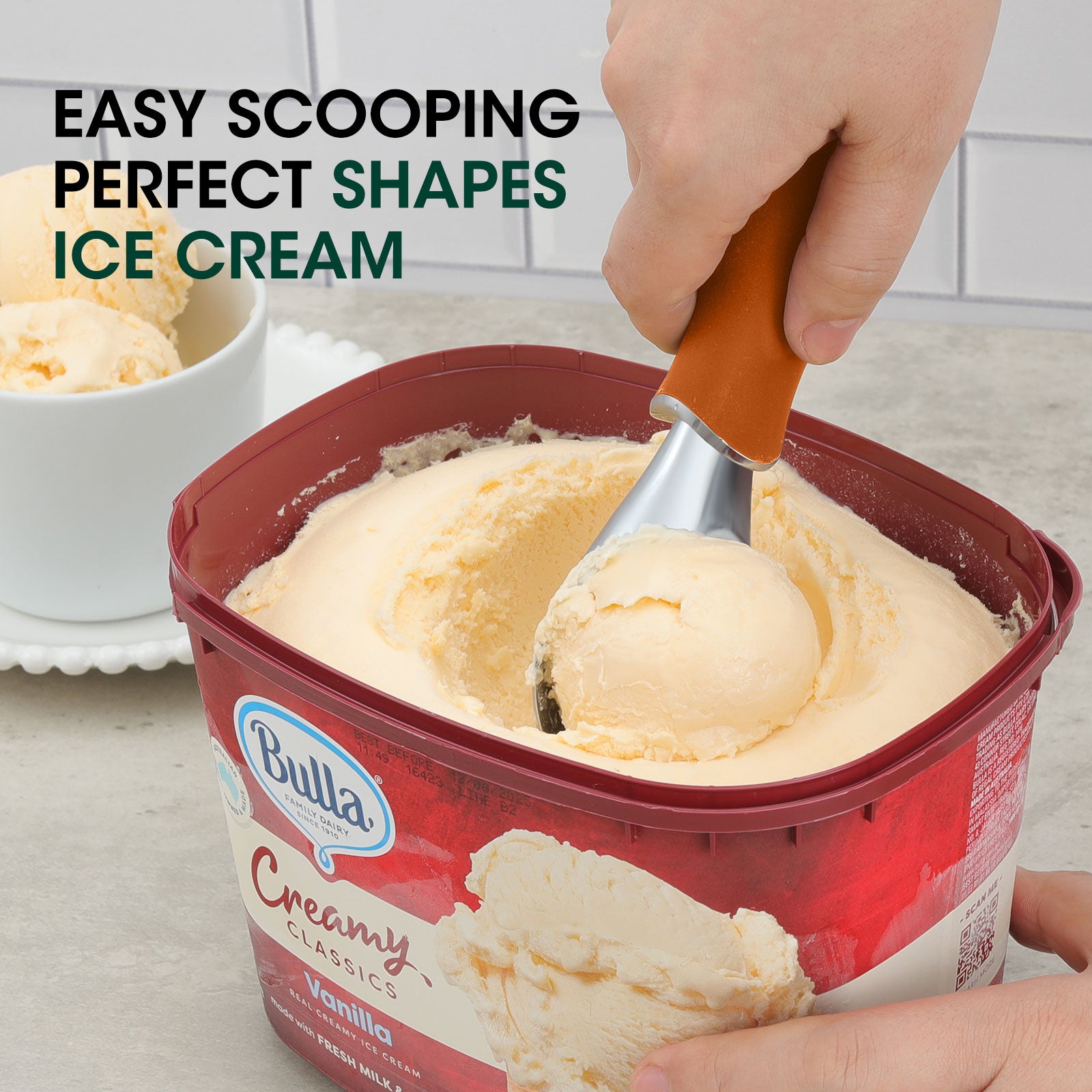 Beneno Ice Cream Scoop Orange