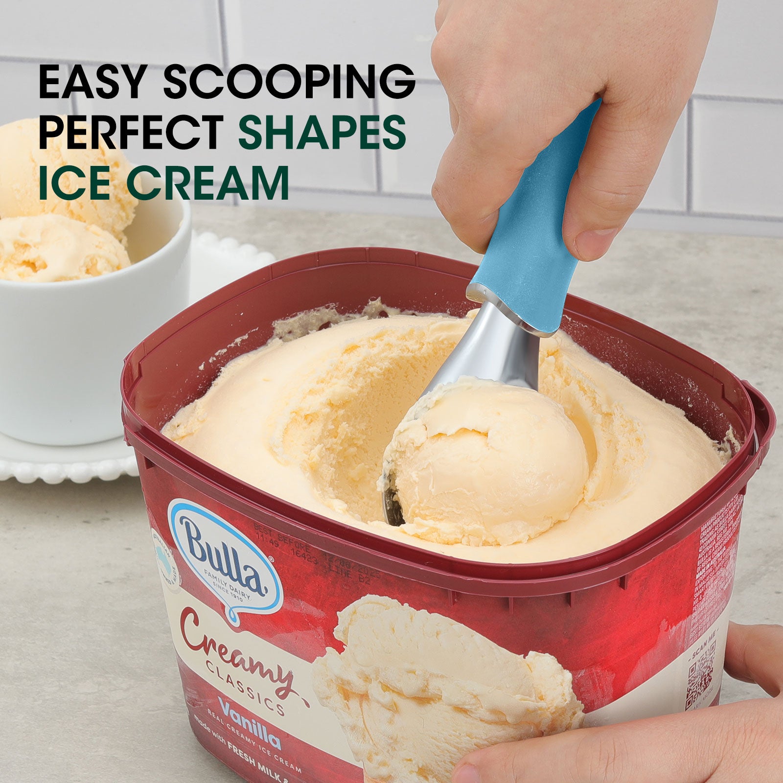 Beneno Ice Cream Scoop Blue