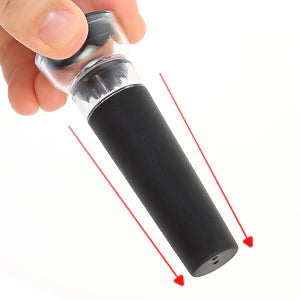 Beneno Wine Opener with Stainless Steel Wine Foil Cutter/Leak Proof Wine Vacuum Stopper