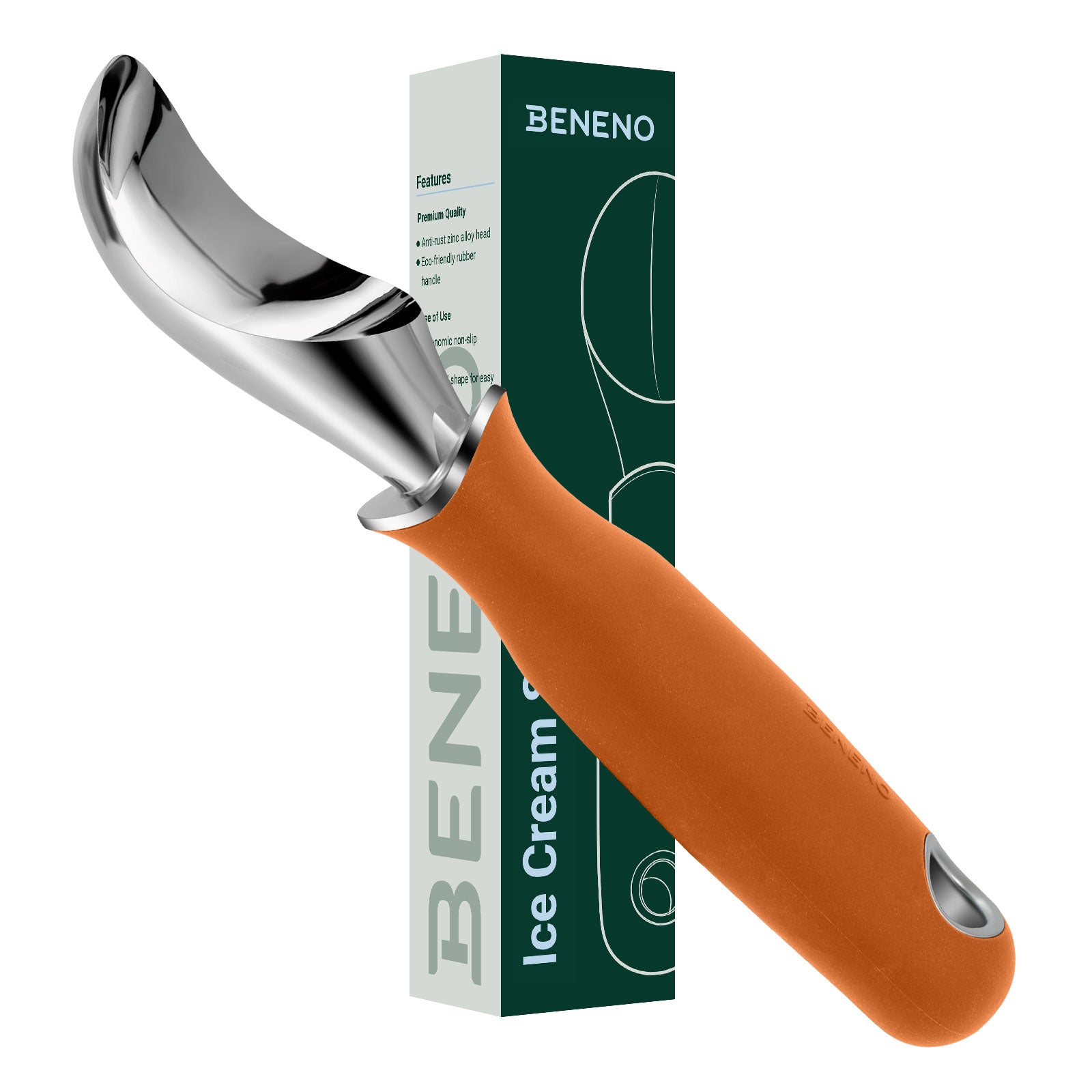 Beneno Ice Cream Scoop Orange